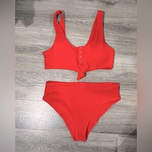 Women’s Red Bikini Large